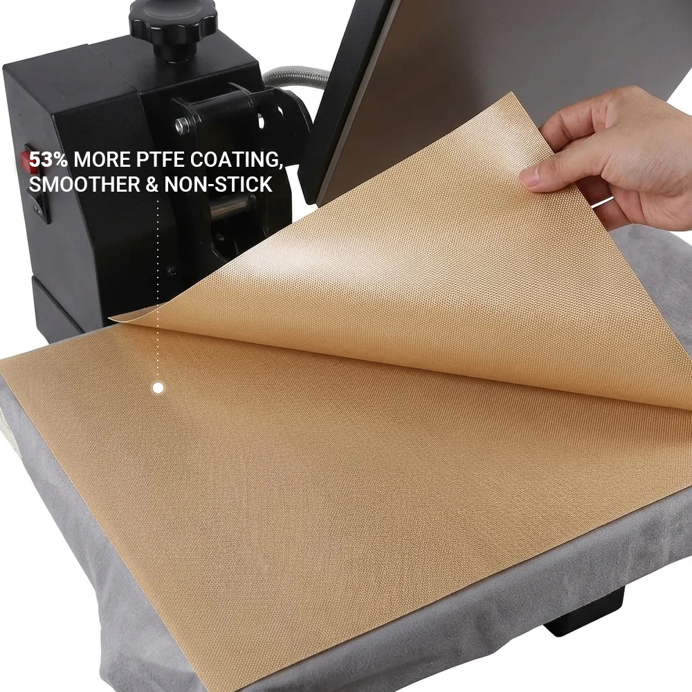 Heat Press Teflon Sheet - 3 Pack PTFE Teflon Sheet for