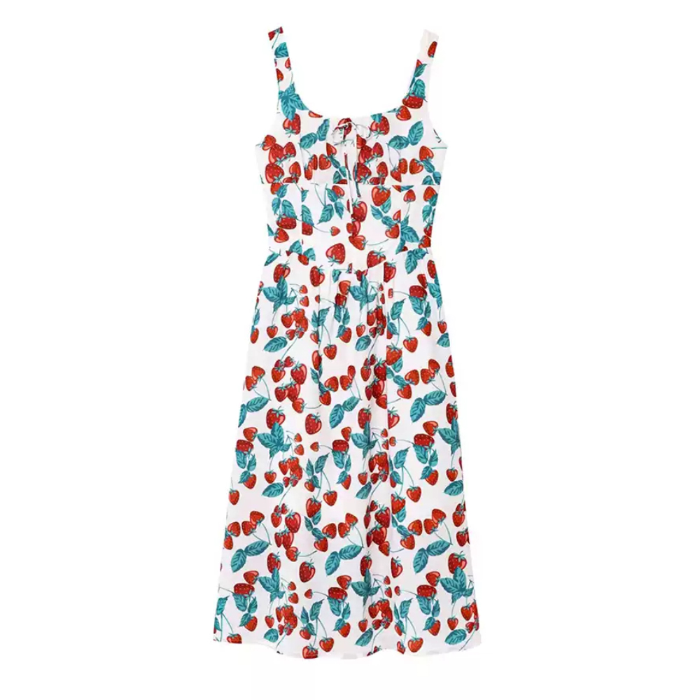 Printing Qc - Summer Women Long Dress Casual All-Match