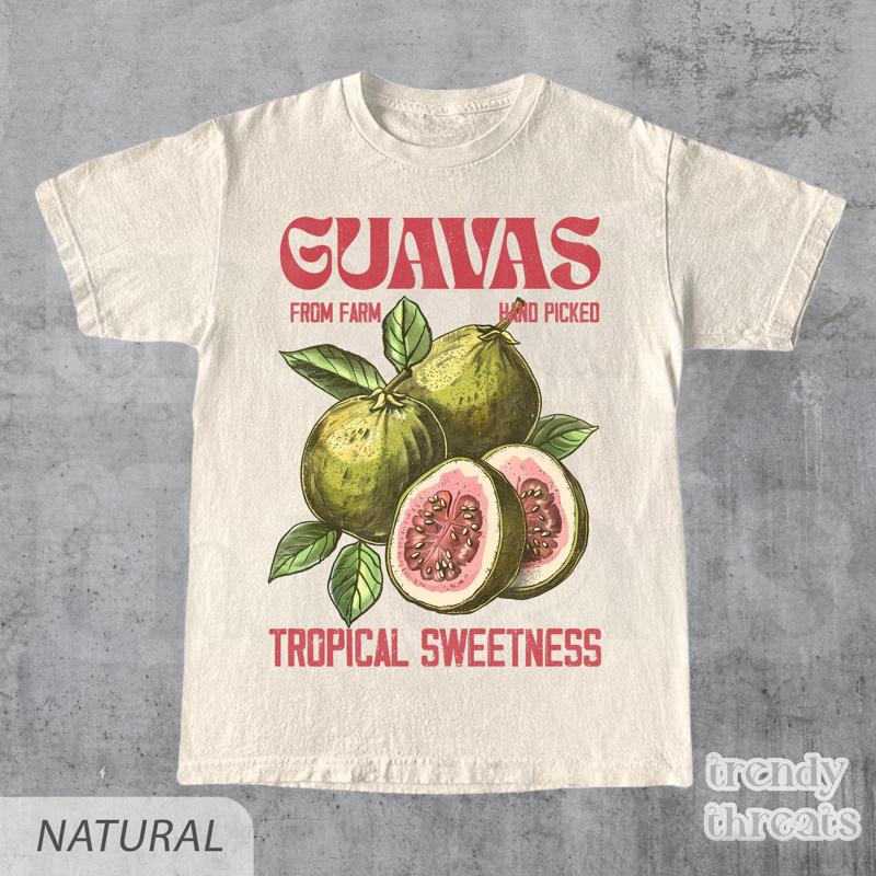 Commercial Shirt Printing - Guavas Retro Commercial T Shirt Vintages