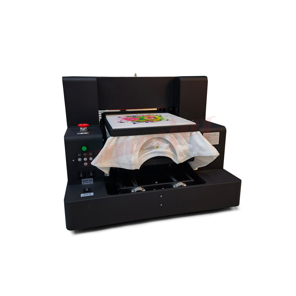 DTG Tshirt  flatbed Printer A4 - Commercial Shirt Printing Machine review and price