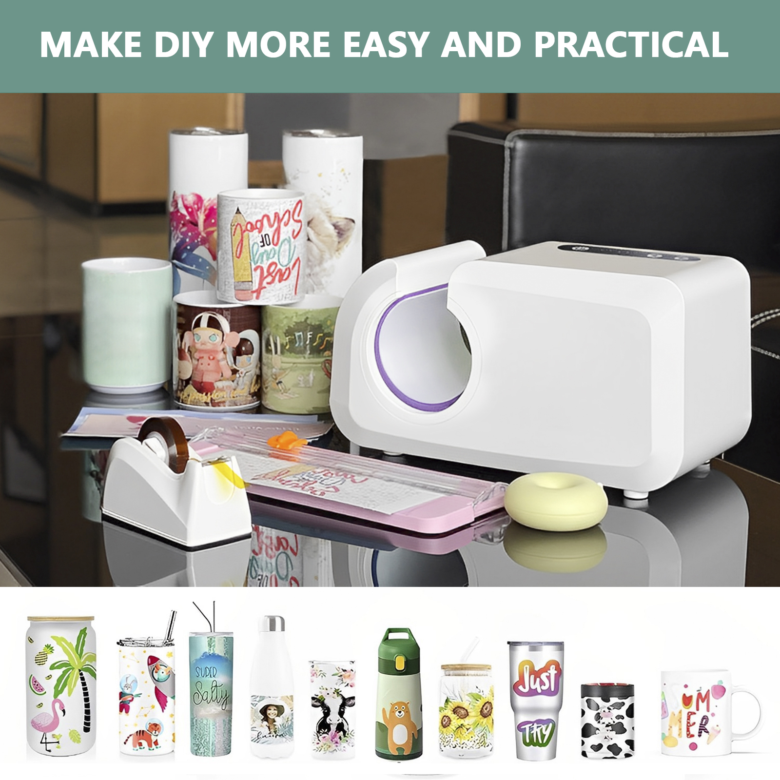3Pcs Sublimation Tumbler Wrap  - Commercial Printing Press review and price
