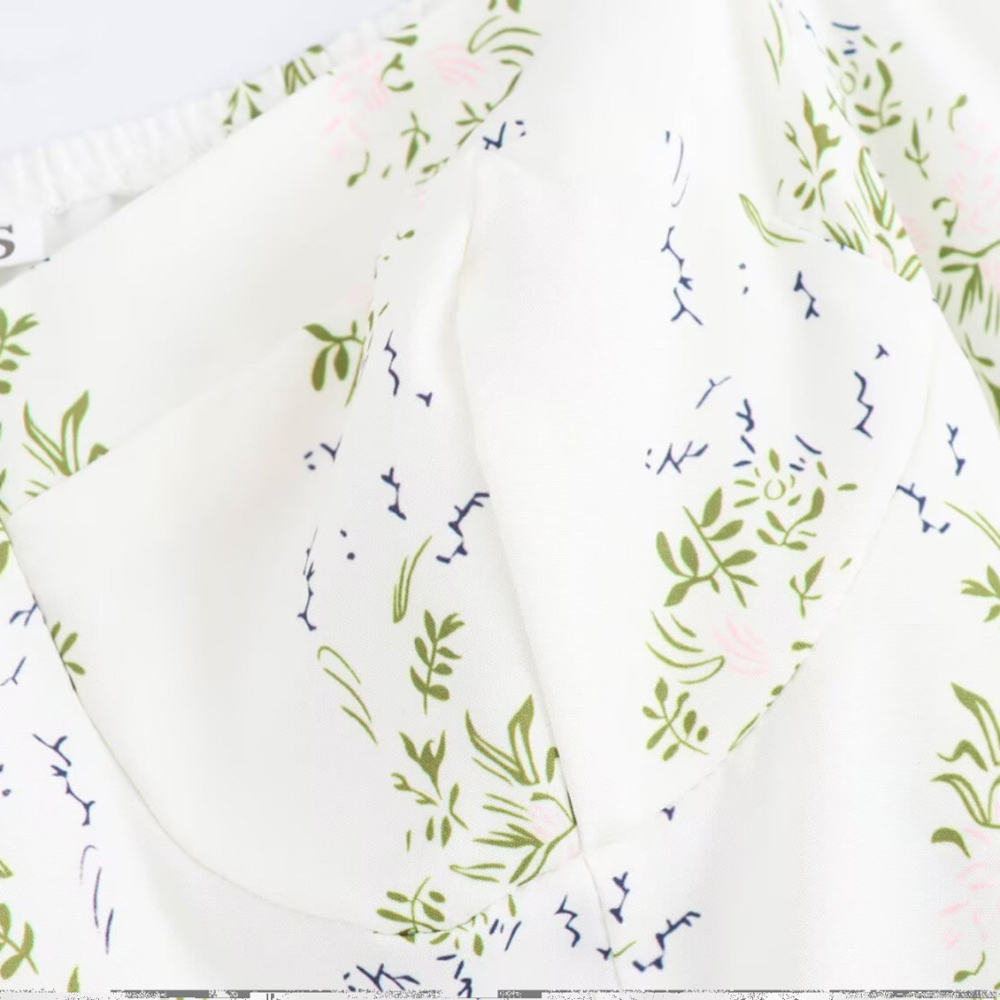 Spring Autumn Print Long Dress - Printing Qc review and price