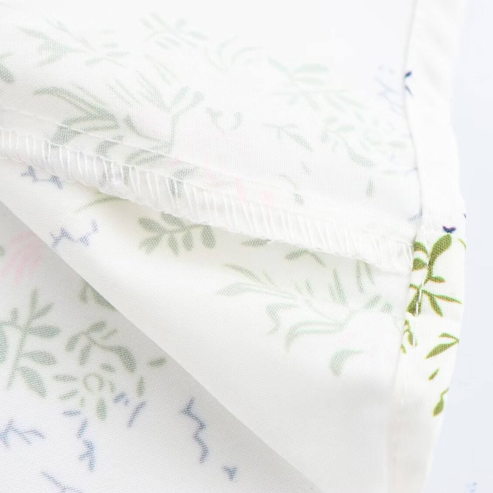 Spring Autumn Print Long Dress - Printing Qc review and price