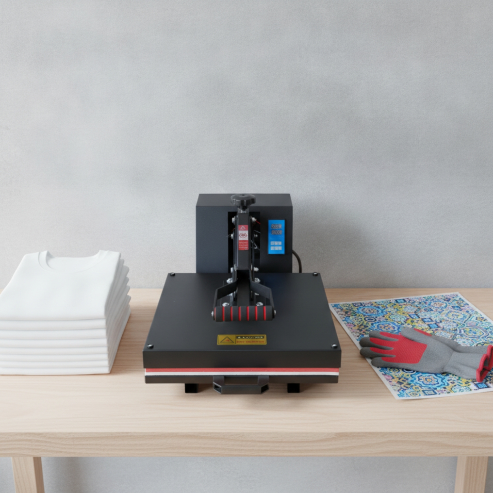 Heat Press Machine Heavy-Duty  - Commercial Printing Press review and price