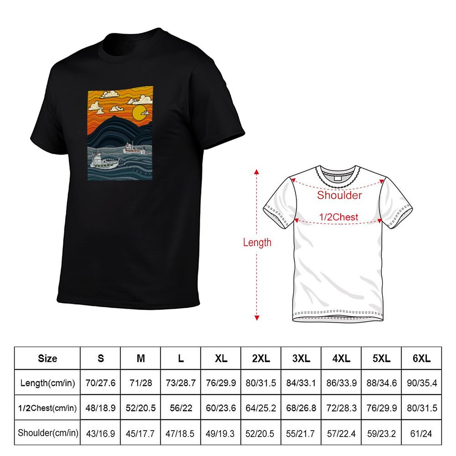 Commercial Fishing T-Shirt ani - Commercial Shirt Printing review and price