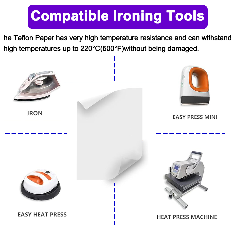 Teflonning High Temperature Re - Printable Heat Transfer Vinyl review and price