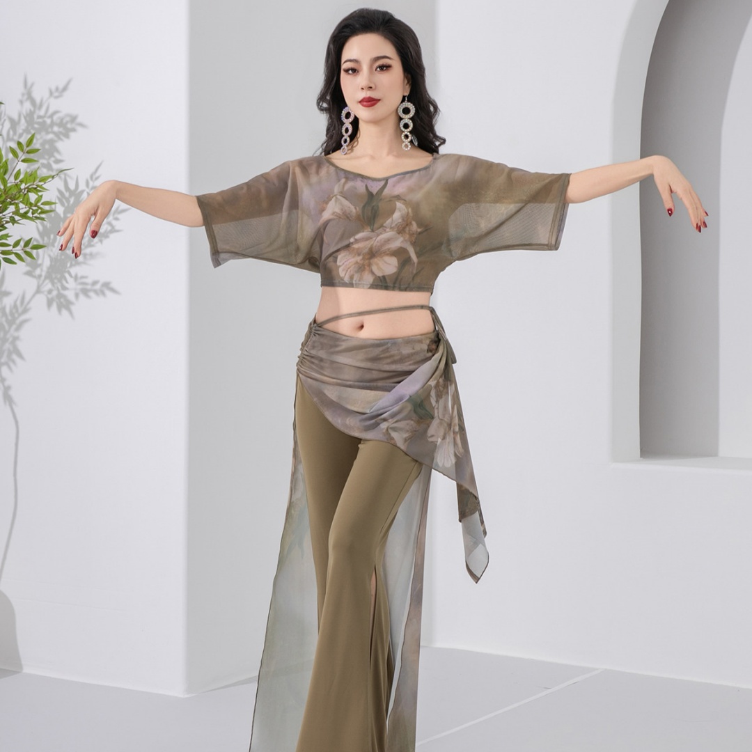 Belly dance performance costum - Printing Qc review and price