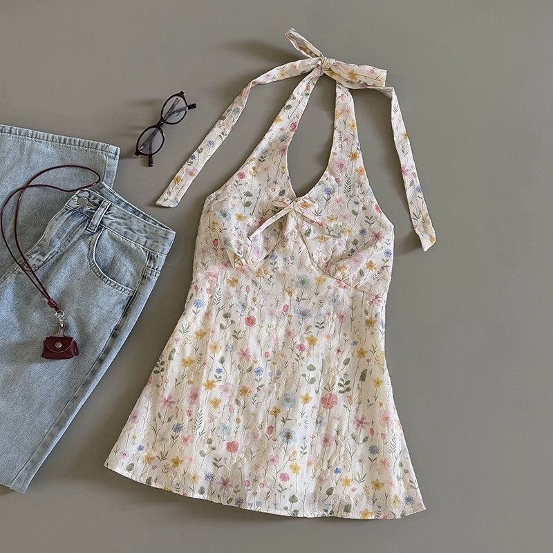 Chic Halter Shirts for Women S - Printing Qc review and price