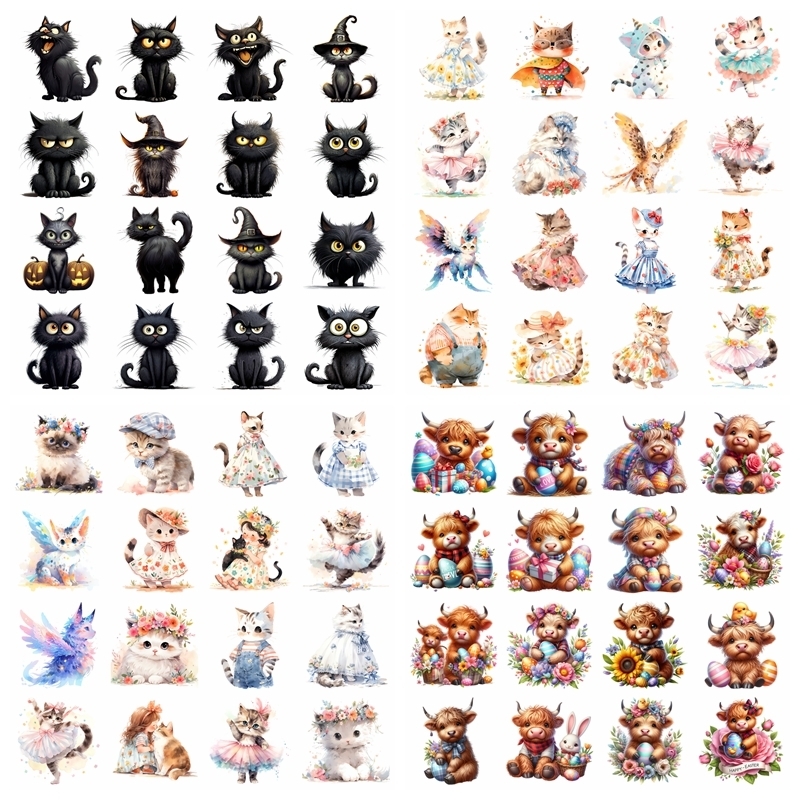 14cm black cat sloth heat tran - Printable Heat Transfer Vinyl review and price