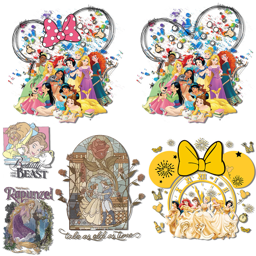 Watercolor Mouse Ear Princess  - Printable Heat Transfer Vinyl review and price