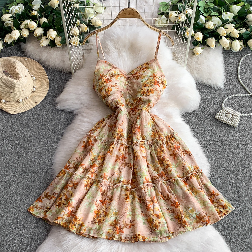 Women's Slip Dress Summer Fren - Printing Qc review and price