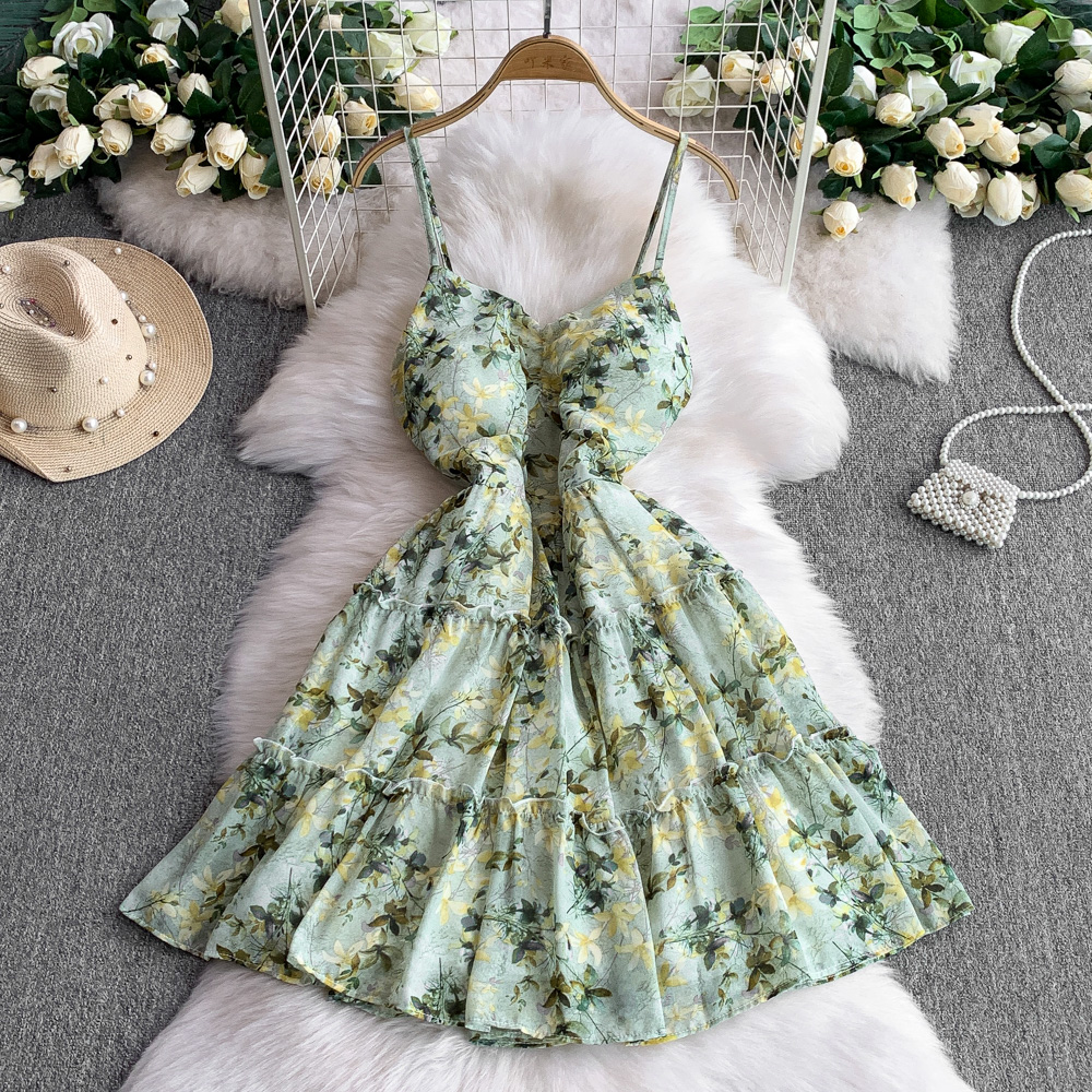 Women's Slip Dress Summer Fren - Printing Qc review and price