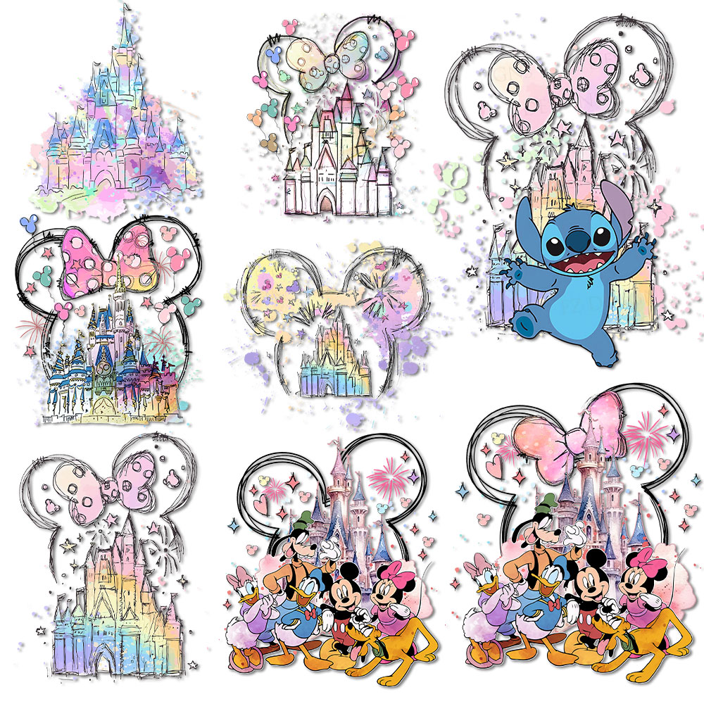 Watercolor Mickey Mouse Ear Ir - Printable Heat Transfer Vinyl review and price