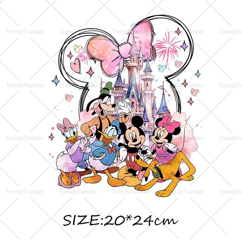 Watercolor Mickey Mouse Ear Ir - Printable Heat Transfer Vinyl review and price