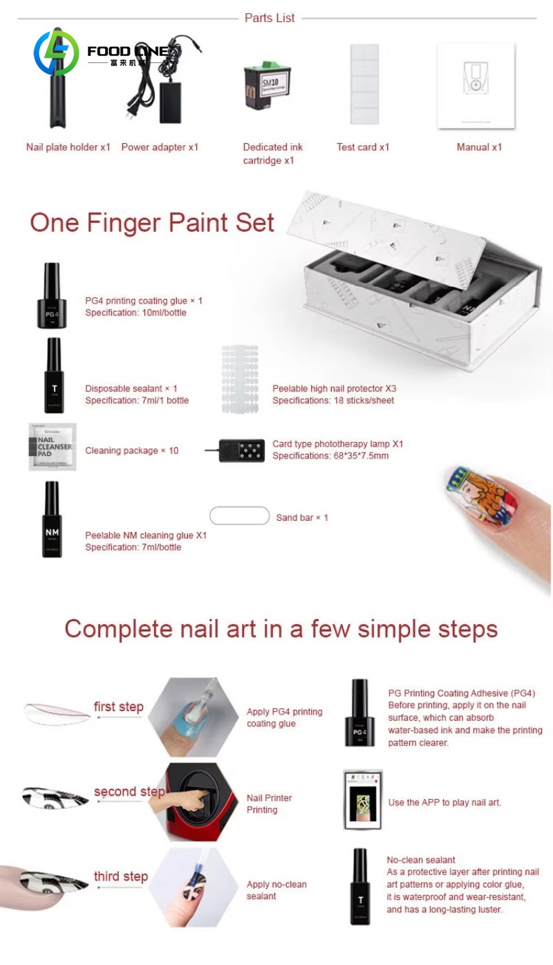 Customized All-in-One 3D Digit - Commercial Nail Printing Machine review and price