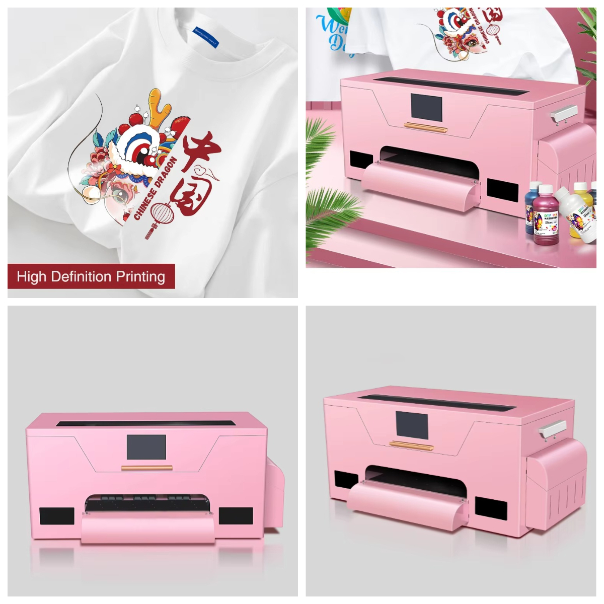 New Style A3+ 33cm 13inch Pink - Dtf Printer Machine review and price