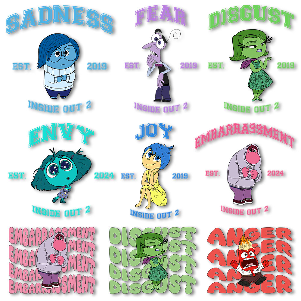 Inside Out Iron on Decals Heat - Printable Heat Transfer Vinyl review and price