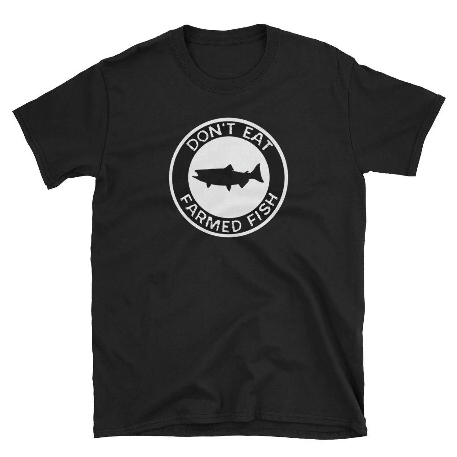 Don't Eat Farmed Fish Funny Fi - Commercial Shirt Printing review and price