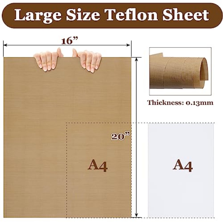5 Pack Teflon Sheet for Heat P - Heat Press Teflon Sheet review and price