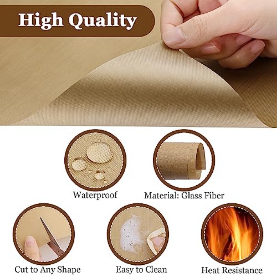 5 Pack Teflon Sheet for Heat P - Heat Press Teflon Sheet review and price