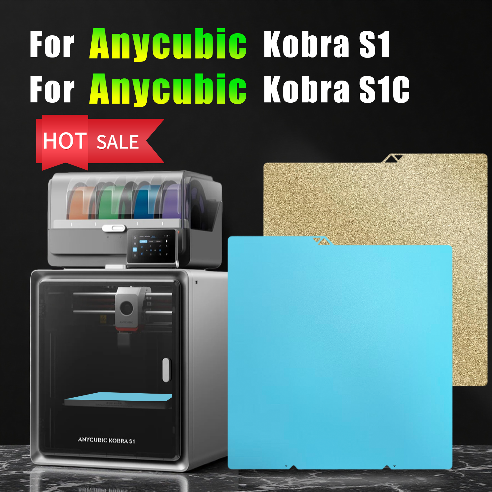 Kobra S1 3D Printer Cool Plate - Printable Heat Transfer Vinyl review and price
