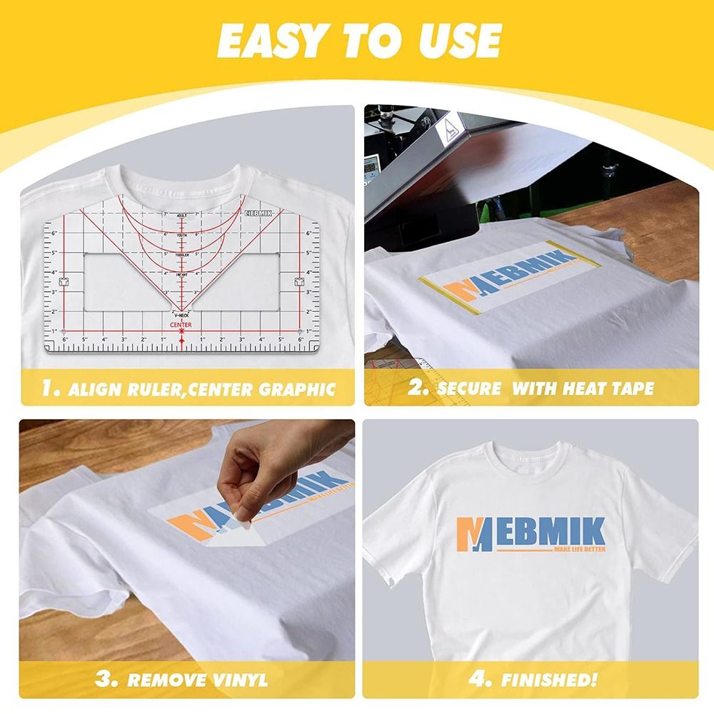 Tshirt Ruler Guide for Vinyl A - Commercial Printing Press review and price